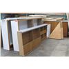 Image 1 : Multiple Shelf & Counter Sections w/ Adjustable Shelves, Countertop, etc