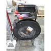 Image 2 : Metal Strapping Dispenser Wheel on Wheels, Band Cutters & Metal Hand Truck Cart