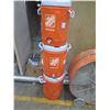 Image 2 : Qty 3 Home Depot Rubbermaid Drinking Water Cooler & Warehouse Fan 33" Dia.