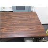 Image 2 : Metal Shop Desk w/ Laminate Top, 2 Drawers & Rolling Chair