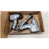 Image 2 : 3 CHICAGO PNEUMATIC AIR TOOLS WITH AIRHOSE