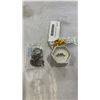 Image 2 : 925 SILVER RING AND PENDENT WATCH
