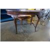 Image 2 : ANTIQUE OVAL 1 DRAWER TABLE