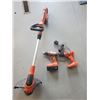 Image 1 : BLACK N' DECKER & GRASS CUTTER  WITH 3 BATTERIES &