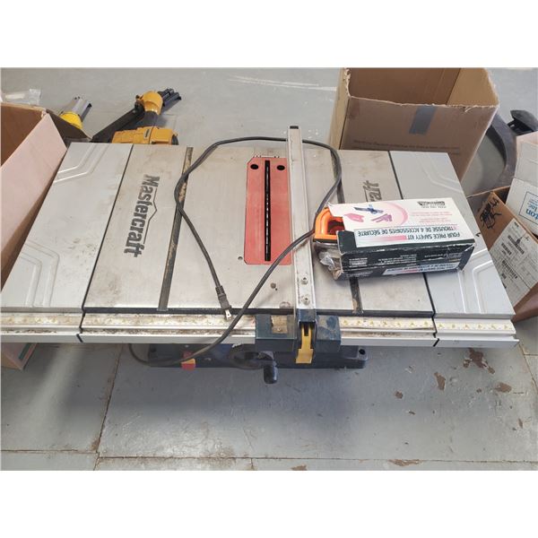 MASTERCRAFT TABLE SAW