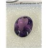 Image 2 : Natural Dark Amethyst 5.065 ct 12.55x9.44x6.86mm Oval Cut- Loupe Clean- Uruguay Untreated