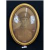Image 1 : Framed Oval Photo Of WWI  Canadian Soldier Charlie Goldsmith 26 New Brunswick Battalion 1915