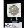 Image 2 : 1954 Canadian Silver Dollar in 2x2 Holder. Coin in Great Shape