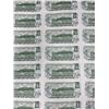 Image 4 : Uncut Sheet of 40  Bank of Canada $1 Bills