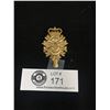 Image 1 : Canadian Forces Tri-Services Cap Badge Queen's Crown With Slider