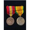 Image 3 : Two National Defense Medls and one US Military Republic of Vietnam Servide Medal