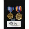 Image 1 : US American Campaign Medal WWII and War on Terrorism Service Medal