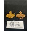 Image 3 : Pair of WW1 93rd Battalion Collar Badges