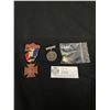 Image 1 : Lot of Miscellaneous Military Medals and RCMP Button