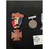 Image 3 : Lot of Miscellaneous Military Medals and RCMP Button
