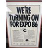Image 2 : Expo 86 Original Advertisment - Early Cellular Phone Ad in BC