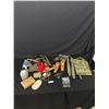 Image 2 : Large Lot of Miscellaneous Military Items. Military Jeep Shocks etc