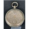 Image 2 : Sterling Silver Swiss Antique Pocket Watch - Needs Work