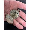 Image 4 : Sterling Silver Swiss Antique Pocket Watch - Needs Work