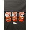 Image 1 : Lot of 3 Gulf Premium Multigrade 10w30 Motor Oil - 1 Litre - Full