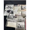 Image 2 : Military Book and Paper Lot - Vintage Black and White Photos, Military History of Canada Book, Etc.