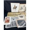 Image 2 : Large Lot of Vintage Military Pictures, Posters, Etc