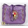 NETRENDZ LEATHER PURSE (PURPLE)