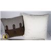Image 1 : TWO NEW THROW PILLOWS