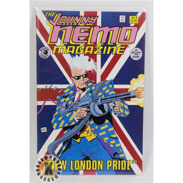 ECLIPSE COMICS THE JOHNNY NEMO MAGAZINE NO. 3