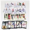 Image 1 : 4)  LOT OF 53 HOCKEY TRADING CARDS, 15 BOWMAN