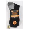 Image 1 : NEW 4 PACK MENS BLACK + DECKER WORK SOCKS