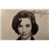 Image 1 : Elizabeth Taylor signed photograph.