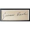 Image 2 : Giovanni Pascoli signature (1855-1912).