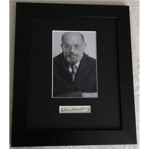 Allen Ginsberg autograph (1926-1997).