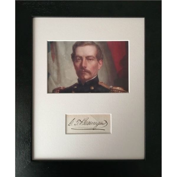 P.G.T. Beauregard signature (1818-1893).