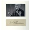Image 1 : Arturo Toscanini autograph (1867-1957).