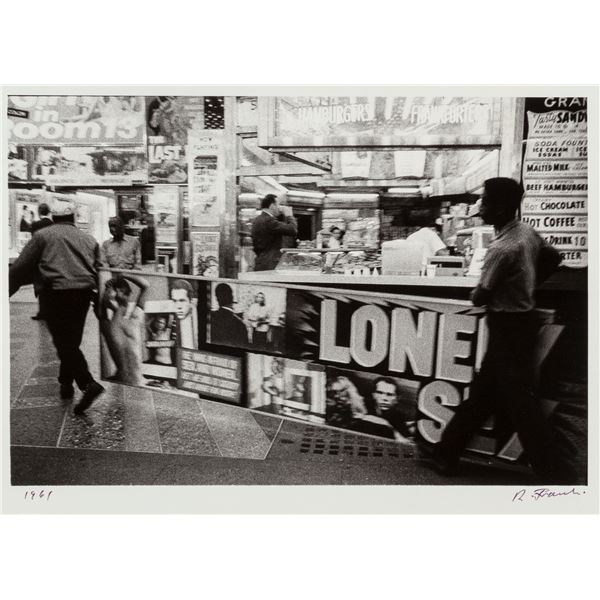 Photographer: Robert Frank - TImes Square in 1961.
