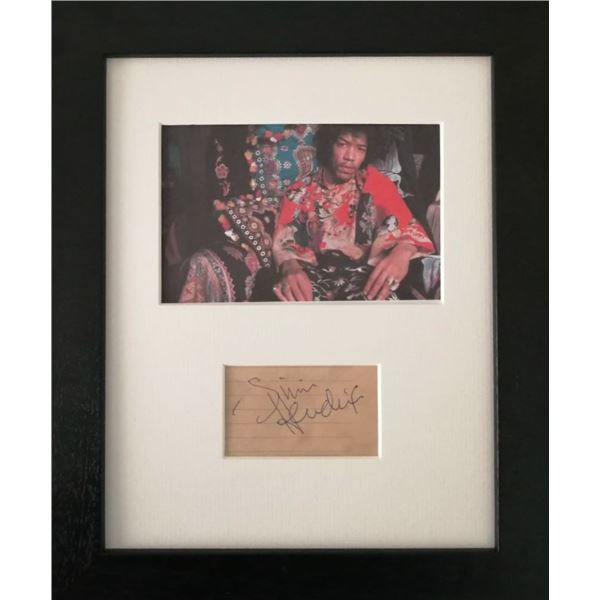 Jimi Hendrix autograph. (1942-1970).