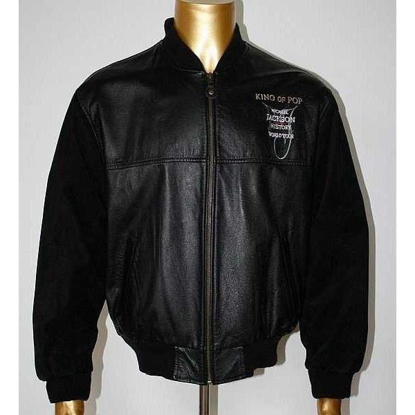 MICHAEL JACKSON SIGNED HISTORY WORLD TOUR JACKET.