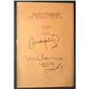 Image 1 : Aldo Fabrizi signed page. (1905-1990).