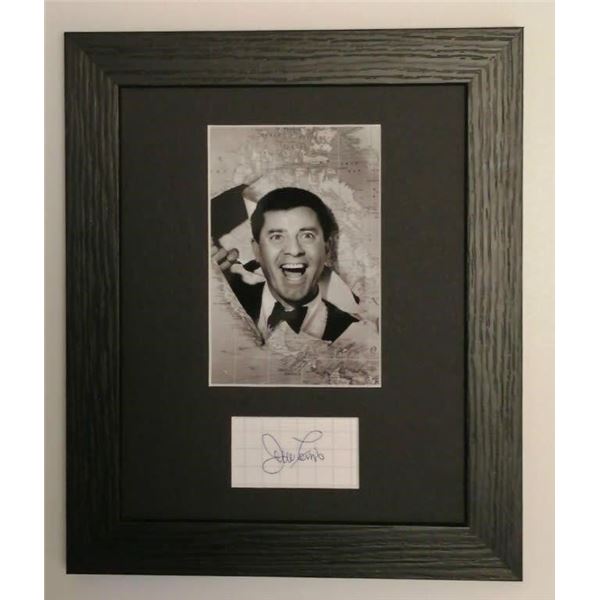 Jerry Lewis autograph (1926-2017).