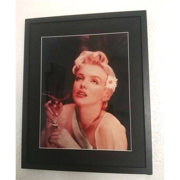 Photographer: Cecil Beaton (1904-1980): Marilyn Monroe bird sitting.