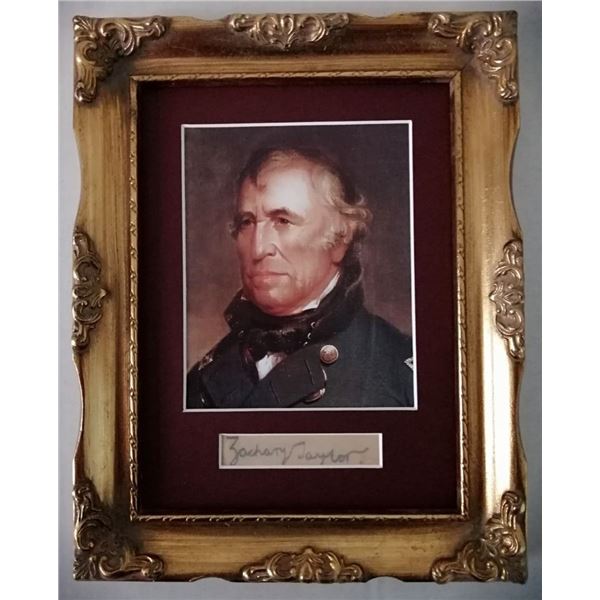 Zachery Taylor signature (1784-1850).