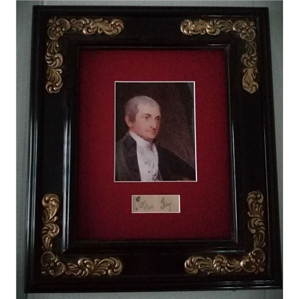 John Jay signature (1745-1829).