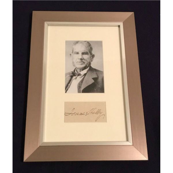 Isaac Shelby signature (1750-1826).