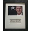 Image 1 : US President George Bush autograph (1946-).