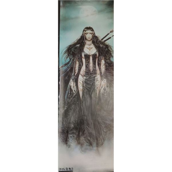 Luis Royo DAUGHTER OF THE MOON door poster.