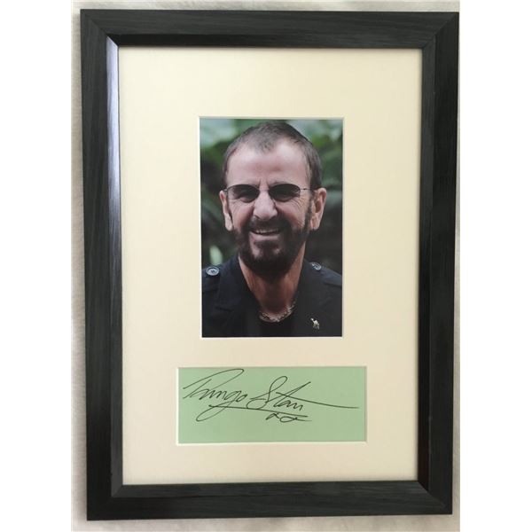 Ringo Starr autograph (1940-).