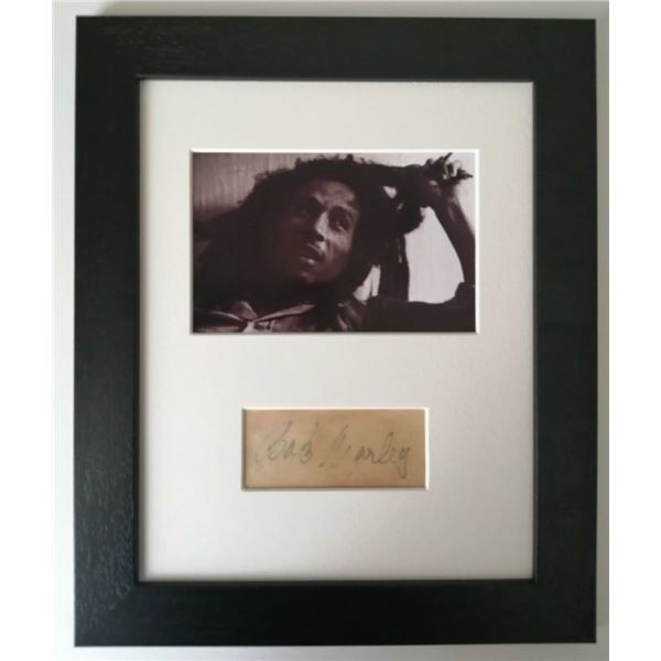 Bob Marley autograph (1945-1981).