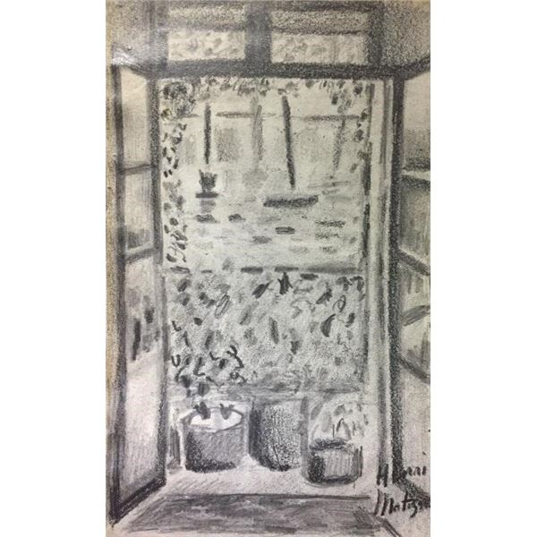 Henri Matisse sketch (1869-1954).